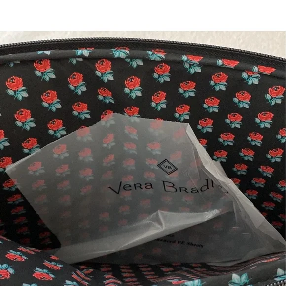Vera Bradley Laptop Sleeve-Classic Black-Quilted, #15785-081 NWT - Picture 3 of 7
